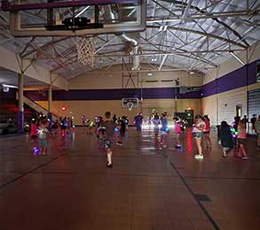 Gym at the Boys and Girls Club